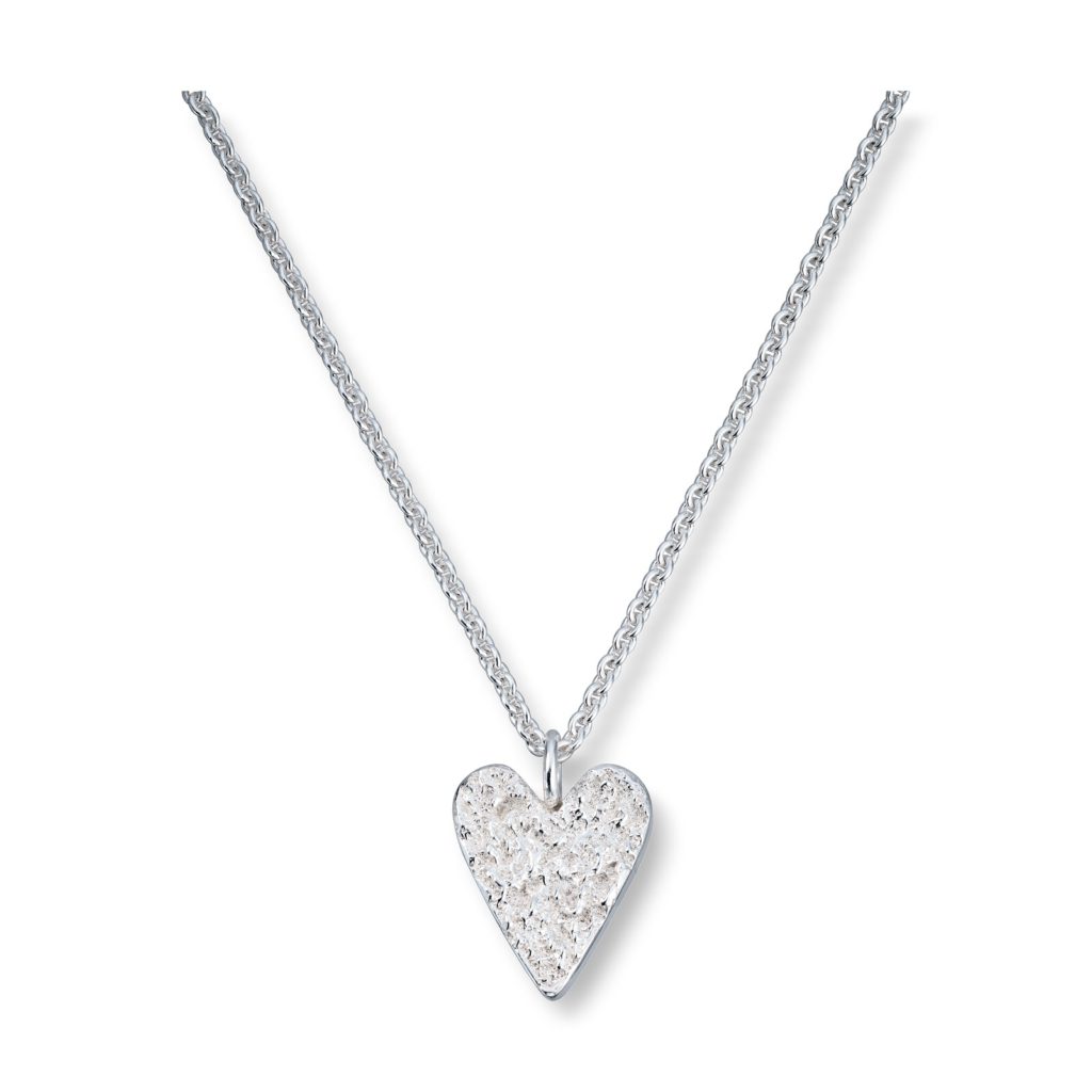 Wabi Sabi Jewellery, silver heart
