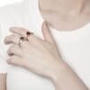 Mingle gold ring - Gemstone - Image 2