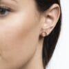 Mingle gold earrings, mini - Image 5