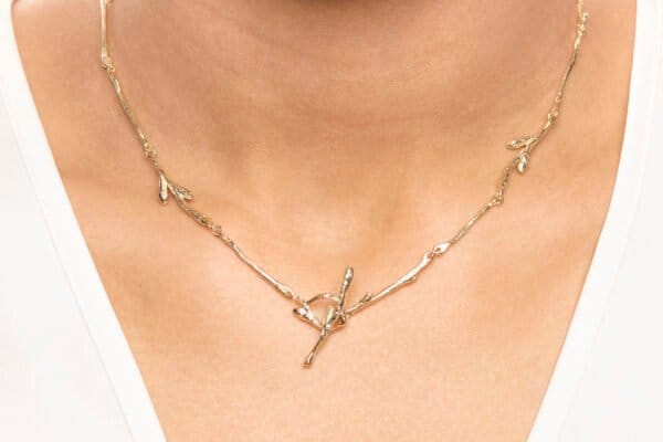Vår - gull collier - Bilde 4