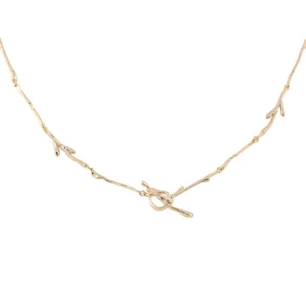 Vår - gull collier